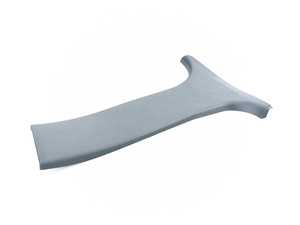 ES#113843 - 51438202615 - "B" Pillar Trim - Lower Left - Dunkelgruen/Dark Green, located center of vehicle on left side next to driver seat - Genuine BMW - BMW