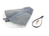 ES#4007918 - 5234-1K-433 - BFI DSG / Automatic Gray Alcantara Shift Boot - Blue Stitching - Compliment your BFI shift knob with a custom shift boot made from the finest materials available - Black Forest Industries - Volkswagen