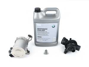 ES#4056697 - 11518635090KT5 - Water Pump And Thermostat Kit - Includes everything you need to replace your water pump and thermostat. - Assembled By ECS - BMW