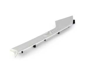 ES#3087697 - 8W0867410NUR3 - Door Trim Molding - Aluminum Elipse Silver - Right - Genuine Volkswagen Audi - Audi