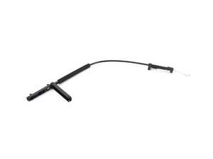 ES#2772537 - 8R1823531A - Hood release cable - front - Connects the lower hood latch to the rear release cable - Genuine Volkswagen Audi - Audi