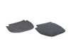 ES#3194185 - 0000432025070E - Black Floor Mats - Set of Four - Features Porsche script embroidered on front two mats - Genuine Porsche - Porsche