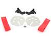 ES#2839623 - DH24SLVRED - RS Style Door Pulls - Silver / Red - Add some racing styles door handle pulls - Rennline - MINI