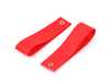 ES#2839623 - DH24SLVRED - RS Style Door Pulls - Silver / Red - Add some racing styles door handle pulls - Rennline - MINI
