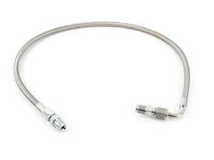 ES#4027490 - 034-502-3000 - Clutch Slave Hydraulic Pressure Hose - Priced Each - Bullet proof clutch slave hose for virtually all early Audi small chassis applications. - 034Motorsport - Audi