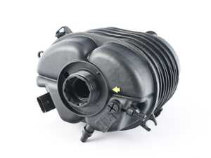 ES#4181509 - 17138610652 - Coolant Expansion Tank - High Temp Circuit - Replacement plastic coolant reservoir for the high temp circuit that cools your engine block and cylinder head - includes an integrated coolant level sensor - Genuine BMW - BMW