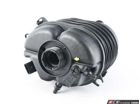ES#4181509 - 17138610652 - Coolant Expansion Tank - High Temp Circuit - Replacement plastic coolant reservoir for the high temp circuit that cools your engine block and cylinder head - includes an integrated coolant level sensor - Genuine BMW - BMW