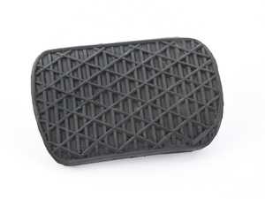 ES#2813662 - 1232910082 - Brake Pedal Pad - Black Rubber - Hamburg Tech - Mercedes Benz
