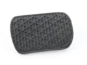 ES#2813662 - 1232910082 - Brake Pedal Pad - Black Rubber - Hamburg Tech - Mercedes Benz