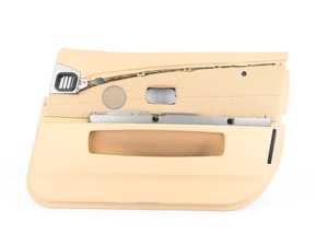 ES#99808 - 51417142668 - E65 Leather Door Lining - Front Right - Beige - Genuine BMW - BMW