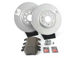 ES#2777873 - 5c0698151aKT1 - Front Brake Service Kit - Featuring genuine rotors and pads - Genuine Volkswagen Audi - Volkswagen
