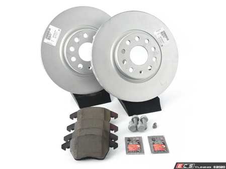 ES#2777873 - 5c0698151aKT1 - Front Brake Service Kit - Featuring genuine rotors and pads - Genuine Volkswagen Audi - Volkswagen