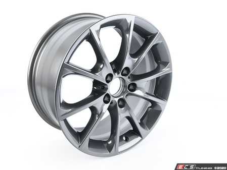 ES#2987067 - 36116874821 - Bmw Light Alloy Wheel V-Spoke 398 - 18'' - Genuine BMW - BMW