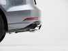 ES#4352132 - 015495LA01 - Audi 8V.5 A3 Facelift Non S Line Rear Diffuser- Gloss Black - Add some aggressive styling to your Audi! - ECS - Audi