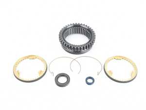 ES#4045854 - 01E311239L-fix - 01E 6-speed Minimal Rebuild Kit W/ JHM Updated 1-2 Collar - Minimal 01E Rebuild Kit (1-2 Shift Problem) with JHM Performance Carbon Synchros and the JHM updated 1-2 Shift Collar - Fix it right the first time! - JH Motorsports  - Audi
