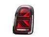 ES#4215418 - 63218492480 - Union Jack Taillight LED Piano Black - Right  - Used to replace the factory taillight - Genuine MINI - MINI