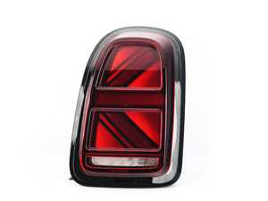 ES#4215418 - 63218492480 - Union Jack Taillight LED Piano Black - Right  - Used to replace the factory taillight - Genuine MINI - MINI