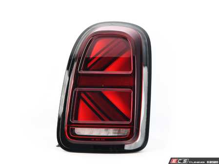 ES#4215418 - 63218492480 - Union Jack Taillight LED Piano Black - Right  - Used to replace the factory taillight - Genuine MINI - MINI