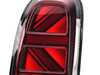 ES#4215418 - 63218492480 - Union Jack Taillight LED Piano Black - Right  - Used to replace the factory taillight - Genuine MINI - MINI