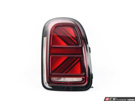ES#4215417 - 63218492479 - Union Jack Taillight LED Piano Black - Left  - Used to replace the factory taillight - Genuine MINI - MINI
