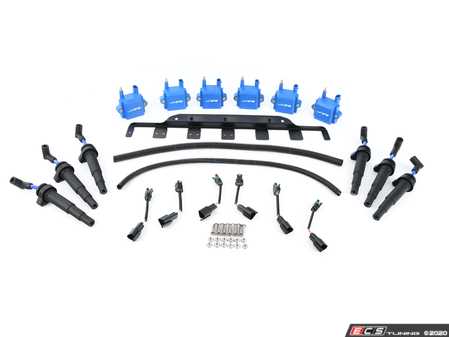 ES#4364603 - 601-0020 - High Performance Ignition Kit - N54 Stock Location - Blue Coils - The ultimate BMW ignition coil upgrade! - Precision Raceworks - BMW