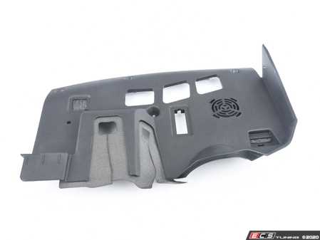 ES#119260 - 51459124971 - E82 Foot Controls Trim Panel - Black - Genuine BMW - BMW