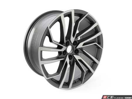 ES#4149405 - 8W0601025FE - 20" Alloy Wheel - Priced Each - 22"x9" ET22 5x112 - Does not include Center Cap - Genuine Volkswagen Audi - Audi
