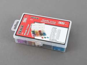 ES#2950498 - TTN45227 - Titan 96-Piece ATO Blade Fuse Assortment - Convenient re-sealable plastic case - Titan - Audi BMW Volkswagen Mercedes Benz MINI Porsche
