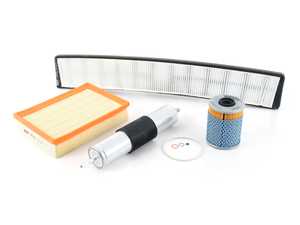 ES#4353045 - e46m3dfKT - Routine Filter Replacement Kit - Includes brand new Hengst Fuel, Oil, Air Intake, and Cabin filters! - Hengst - BMW