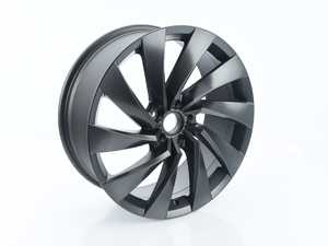 ES#4370581 - 3G8601025D2ZTsd - Genuine Volkswagen - 20" Rosario Wheel - Priced Each *Scratch And Dent* - 20"x8" ET40 5x112 - Dark Graphite Matte  *Please see photos before ordering. All sales final* - Scratch & Dent - Volkswagen