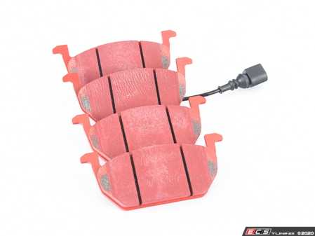 ES#4213532 - DP32225C - Front Redstuff Performance Brake Pad Set (312mm) - High performance street pad featuring Kevlar technology. - EBC - Volkswagen