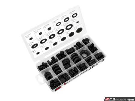 ES#4371726 - W5214 - 125 pc Rubber Grommet Assortment - A must for any toolbox - Performance Tool - Audi BMW Volkswagen Mercedes Benz MINI Porsche