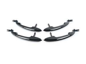 ES#4220389 - 51712457413KT - Door Handle Piano Black Front And Rear - Set  - Upgrade your stock chrome to piano black " black line " - Genuine MINI - MINI