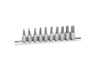 ES#4370900 - W1388 - 10pc 3/8" Dr Hex Bit Socket Set - Chrome vanadium steel construction. - Performance Tool - Audi BMW Volkswagen Mercedes Benz Porsche