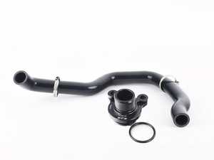 ES#4355841 - 004708la01KT - Performance Coolant Outlet Hose Kit - Upgrade to a much more durable connection from your thermostat to your cylinder head! - ECS - BMW