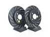 ES#521542 - GD1007 - Front Brake Rotors EBC Slotted and Dimpled - Pair 10.86" (276x22) - Upgrade to a slotted / dimpled rotor for improved braking - EBC - MINI