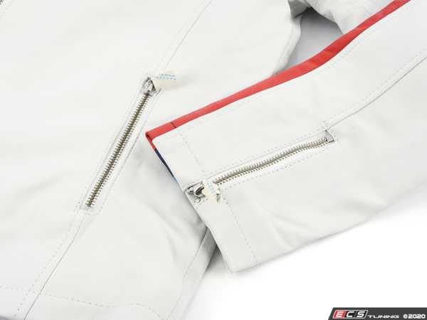 BMW Motorsport Heritage Leather Jacket - 1970s Racing Style Unisex