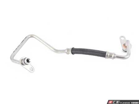 ES#3134163 - 11427643175 - Turbo Oil Feed Line  - OEM oil supply line for turbocharger, ensuring proper lubrication and cooling. - Genuine BMW - BMW