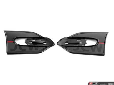 ES#4023948 - 51132466563 - Side Scuttle Set - JCW Pro Newer Design - Unique MINI design that attaches to the side corner panel - Genuine MINI - MINI