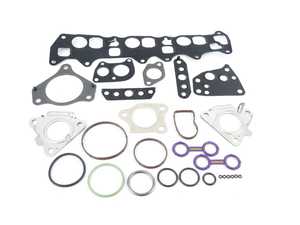 ES#4314849 - 524.281 - Oil Cooler Seal Kit - This gasket kit includes the upgraded, heat-resistant oil cooler seals and all the necessary intake manifold gaskets to completely reseal the "V-valley" of your 3.0L diesel engine. - Elring - Mercedes Benz