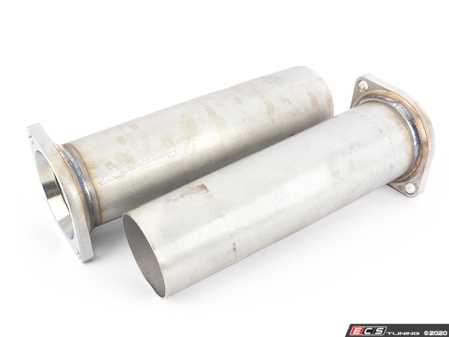 ES#3053188 - 985522 - Connecting Sleeves for OEM Downpipe - 100% handcrafted in Italy. Stainless steel construction. Legendary sound! - Supersprint - BMW