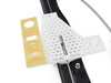 ES#2892377 - 8P4839461B - Rear Window Regulator - Left - Does not include the window motor - Vaico - Audi