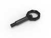 ES#4375420 - 450-502001-B - AFe CONTROL Front Tow Hook - Black - Designed for real use on the track or street while looking great on your BMW! - AFE - BMW