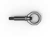 ES#4375421 - 450-502001-G - AFe CONTROL Front Tow Hook - Gray - Designed for real use on the track or street while looking great on your BMW! - AFE - BMW