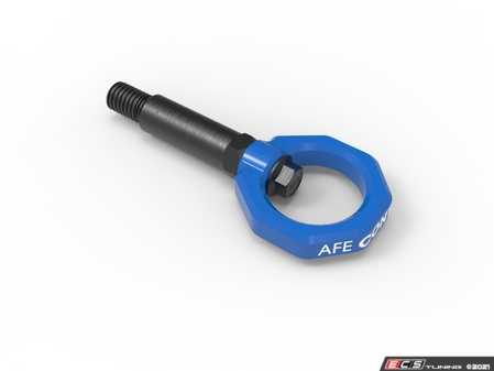 ES#4375419 - 450-502001-L - AFe CONTROL Front Tow Hook - Blue - Designed for real use on the track or street while looking great on your BMW! - AFE - BMW