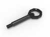 ES#4375428 - 450-502002-B - AFe CONTROL Rear Tow Hook - Black - Designed for real use on the track or street while looking great on your BMW! - AFE - BMW