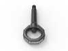ES#4375429 - 450-502002-G - AFe CONTROL Rear Tow Hook - Gray - Designed for real use on the track or street while looking great on your BMW! - AFE - BMW