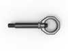 ES#4375429 - 450-502002-G - AFe CONTROL Rear Tow Hook - Gray - Designed for real use on the track or street while looking great on your BMW! - AFE - BMW
