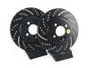 ES#521542 - GD1007 - Front Brake Rotors EBC Slotted and Dimpled - Pair 10.86" (276x22) - Upgrade to a slotted / dimpled rotor for improved braking - EBC - MINI