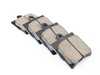 ES#2795963 - EUR779 - Rear Euro Ceramic Brake Pad Set - Ceramic composite developed to meet low dust & noise requirements. Does not include brake pad wear sensors. - Akebono - Mercedes Benz